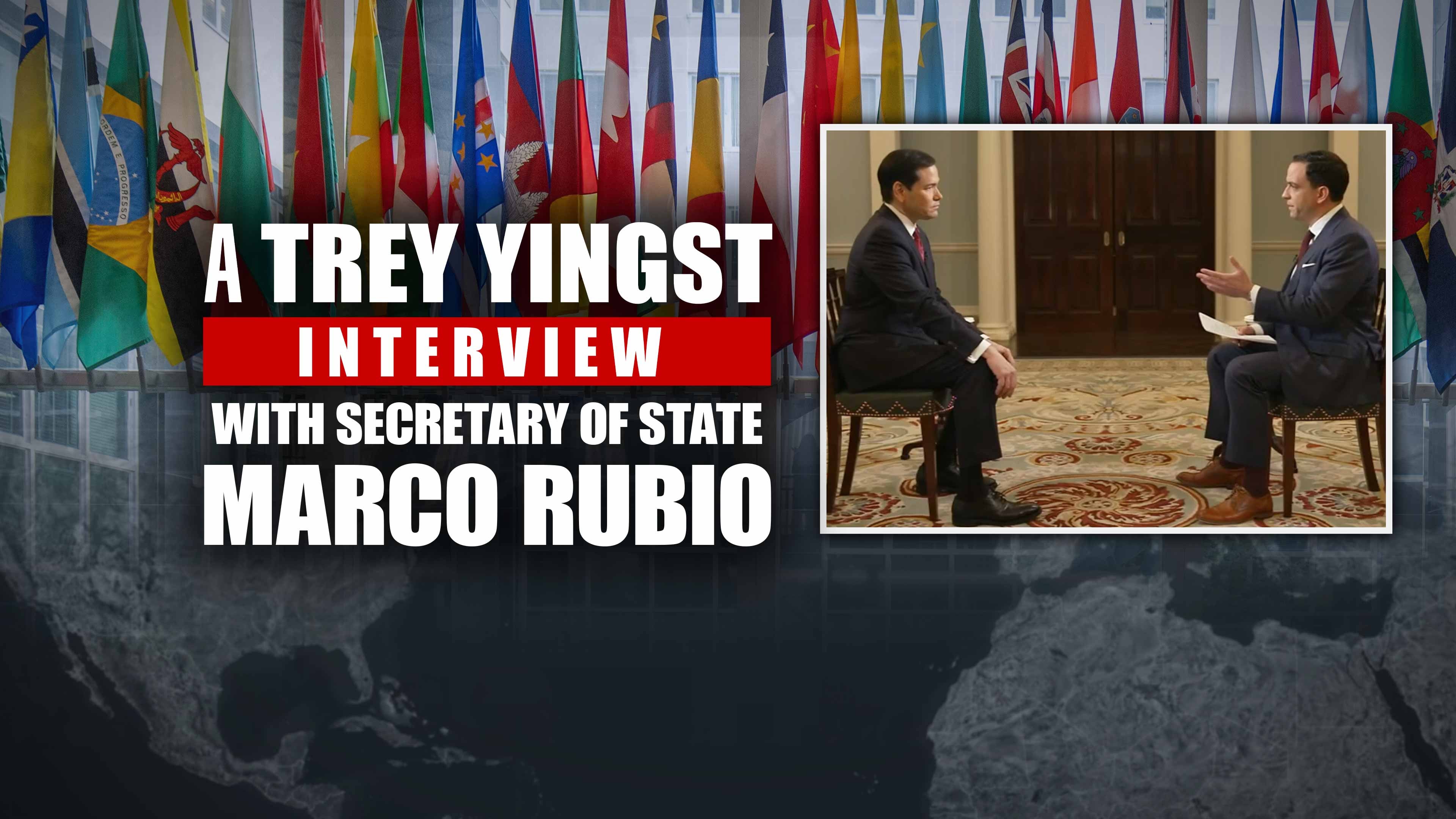 A Trey Yingst Interview with Secretary Marco Rubio