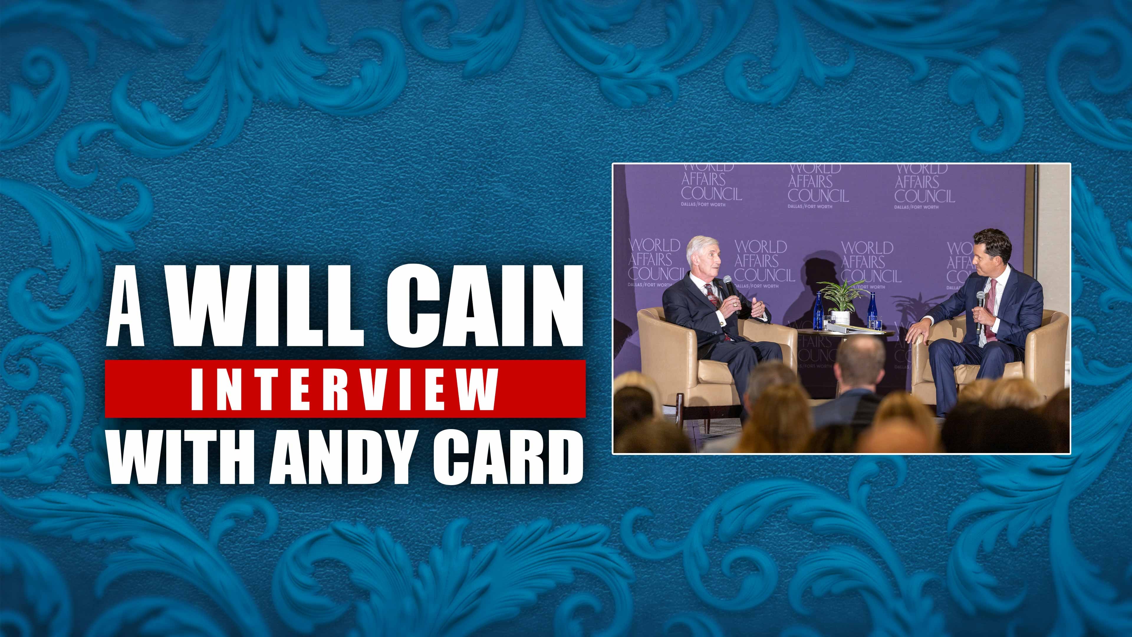 A Will Cain Interview