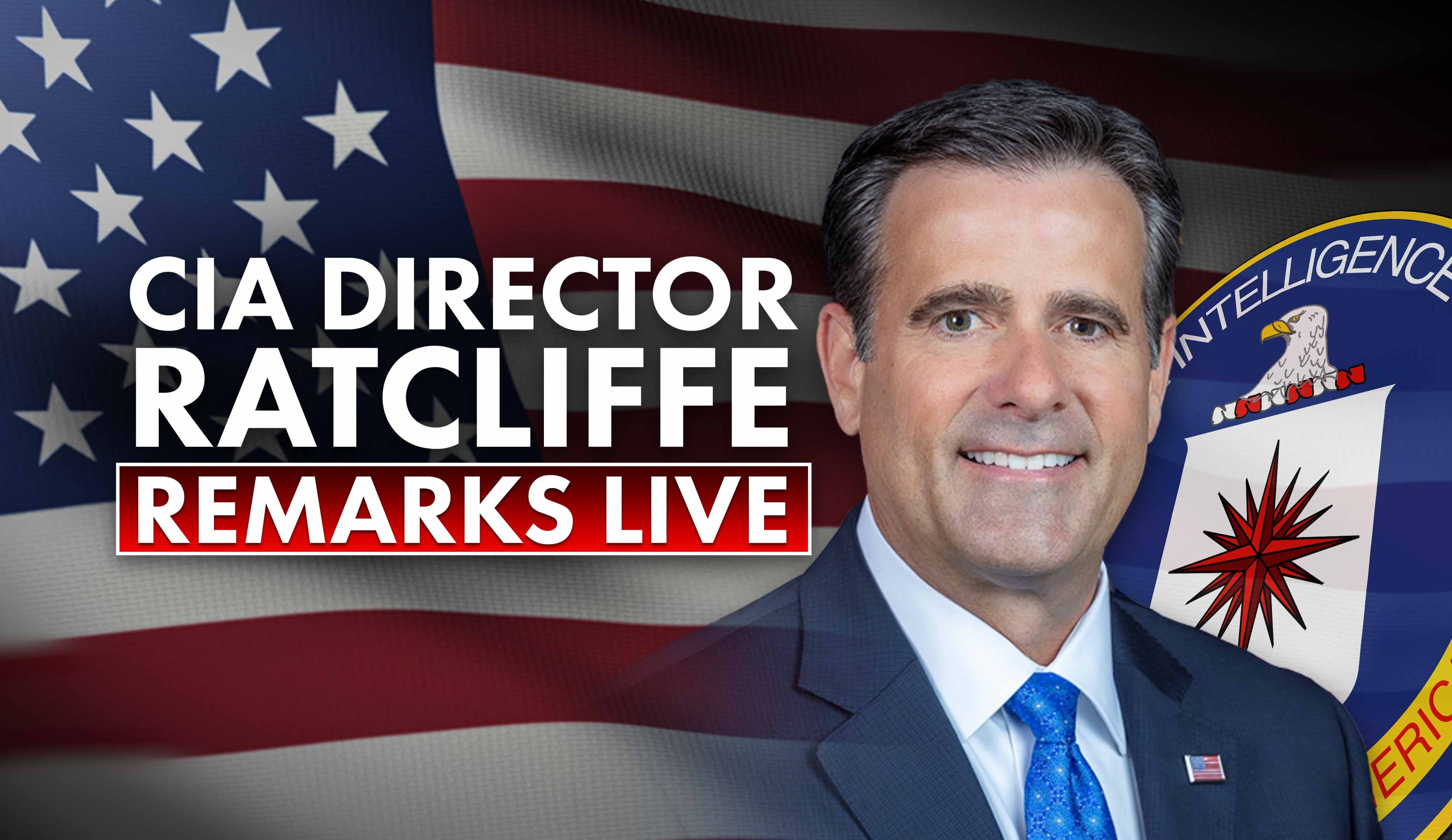 CIA Director Ratcliffe Remarks Live