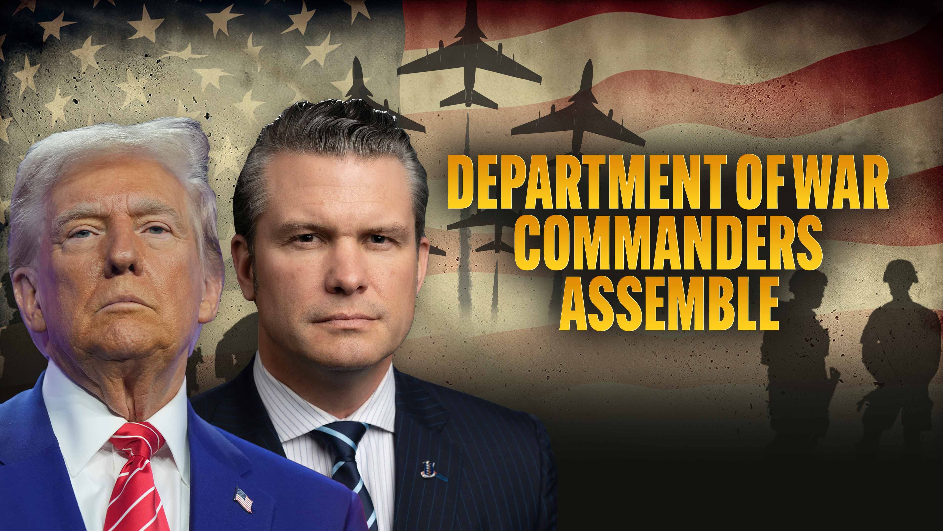Department of War Commanders Assemble