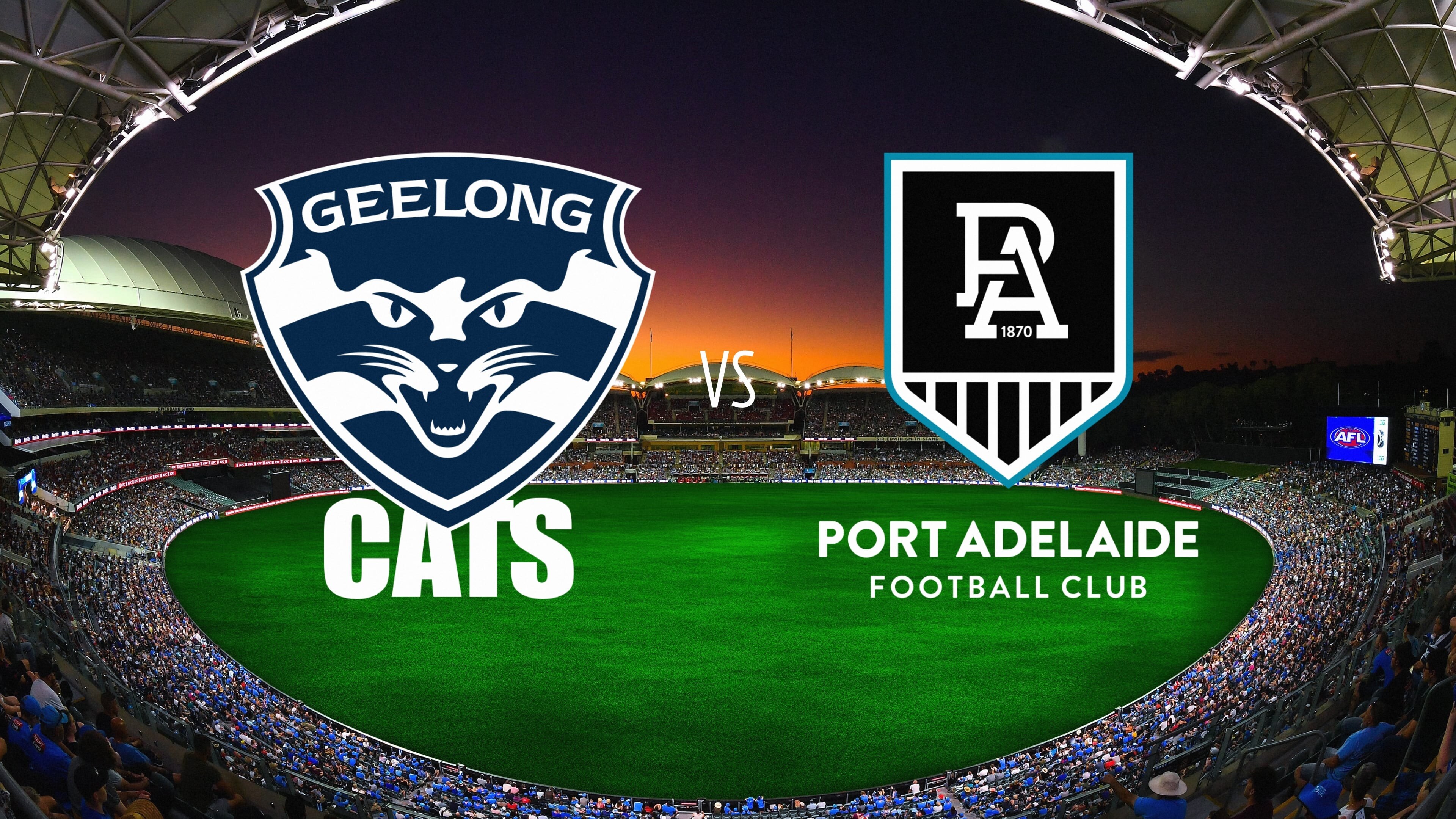 Afl Premiership Football Geelong Cats Vs Port Adelaide Power Fox Sports