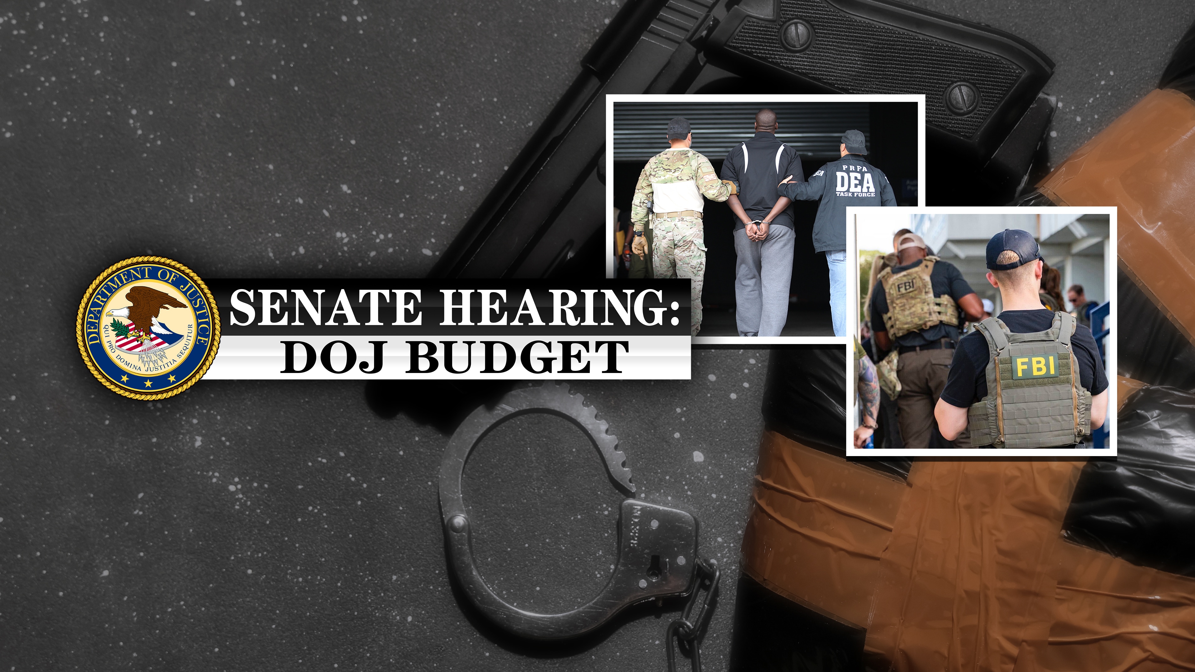 Senate Hearing: DOJ Budget