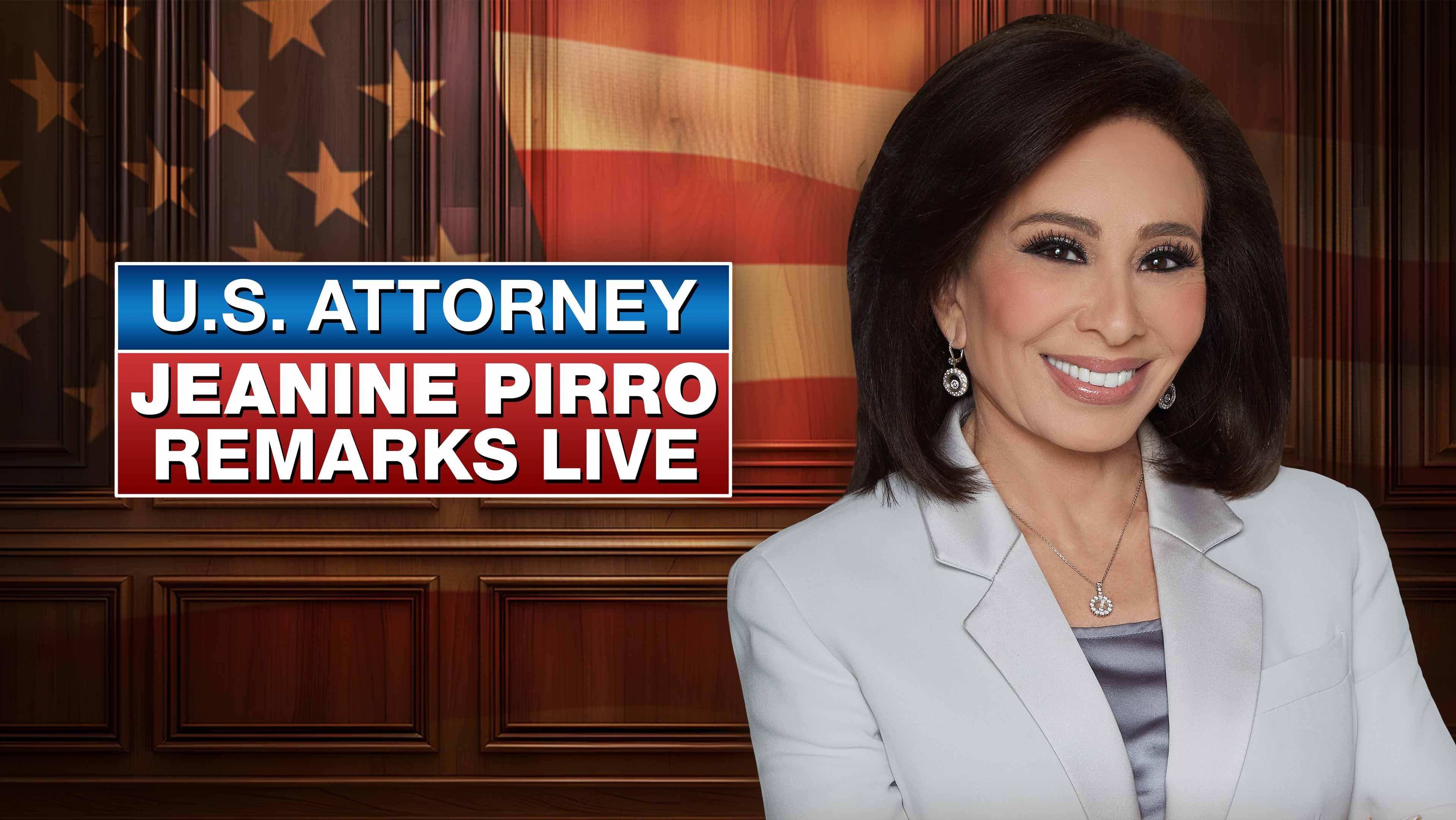 U.s. Attorney Jeanine Pirro Remarks Live
