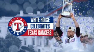 Watch White House Celebrates Texas Rangers | Fox Nation